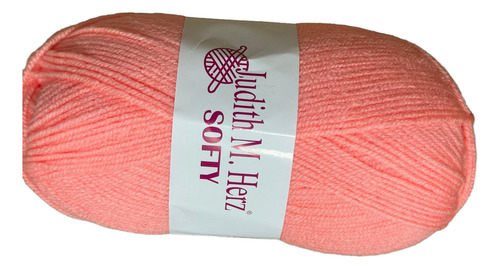 Lana Judith Ovillos X 100 Grs C/u Modelo Softy Lana Fina Salmon 12010