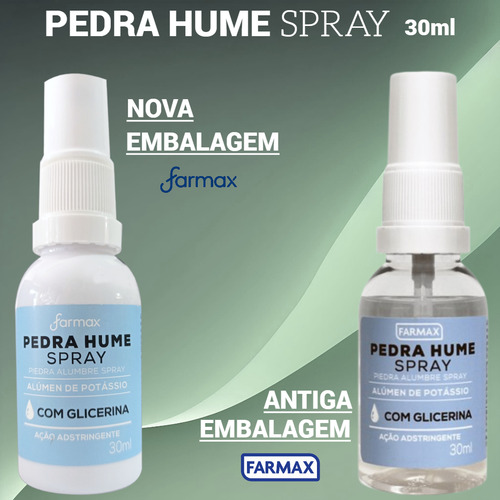 Pedra Hume Spray Pós Barba E Cutículas =kit C/12 = 30ml Cada