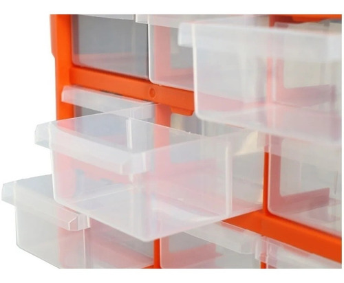 Imagen 4 de 4 de Caja Organizadora Gavetero C/ 39 Cajones Organizador Y Divis