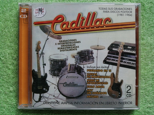 Eam Cd Doble Cadillac Todas Sus Grabaciones 1981 - 1984 Hits
