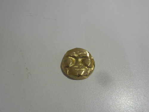 Imagen 2 de 3 de Pack Por 5 Fichas De Bronce Para Juego De Sapo Tissus