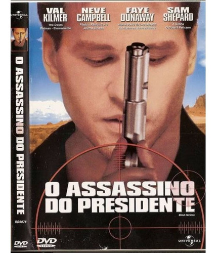 Dvd - O Assassino Do Presidente - Val Kilmer, Neve Campbell