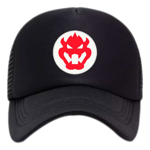 Gorra Camionera Mario Bros Diseños Trucker Roja Cachucha