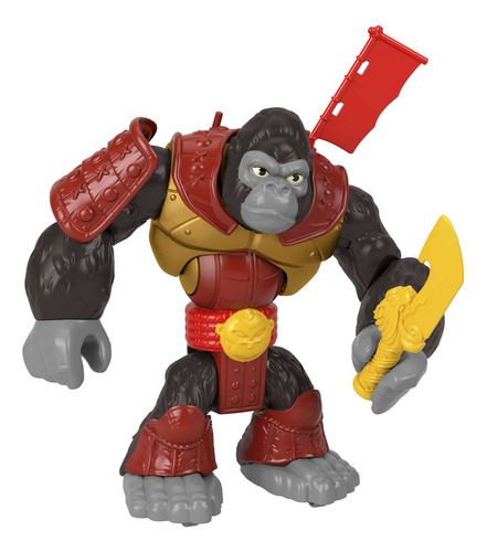 Imaginext Mundo Aventura Figura De Acción Gorila Samurai