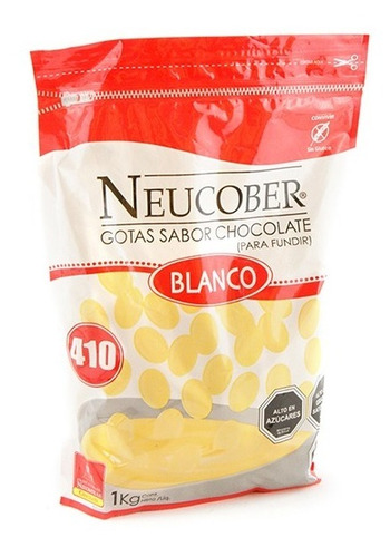 Cobertura Chocolate Blanco Neucober Sin Gluten.agro Servicio