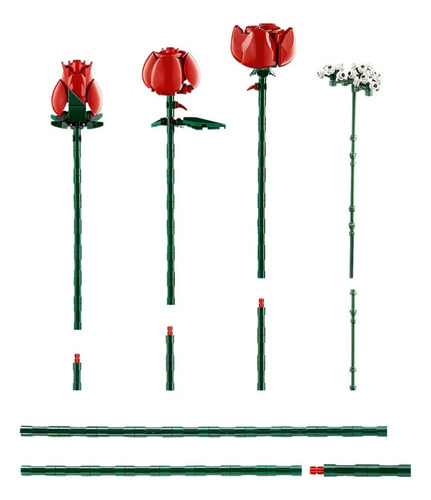 Lego Flowers Ramo De Rosas (10328)