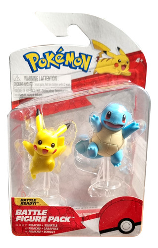 Pokemon Battle Figure Pack Blastoise Squirtle Y Wartortle