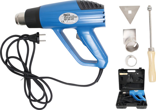Pistola de calor BGS 8495-mx cor azul, potência 1200W com estojo