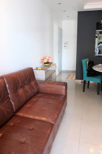 Apartamento Com 3 Dormitório(s) Localizado(a) No Bairro Areia Branca Em Santos / Santos - 6884
