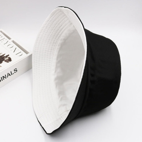 Sombrero De Pescador Reversible De Color Liso Para Mujer Y H