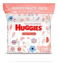 Comprar Toallitas  Humedas Huggies 160 Piezas + 1 Porta Toallitas