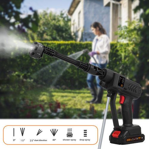 Handheld Pressure Washer Portable Powerful 21v Car Wash Gun2