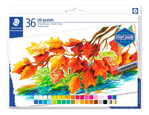 Set 36 Pasteles Oleos Staedtler Artisticos Oil Pastel Grasos