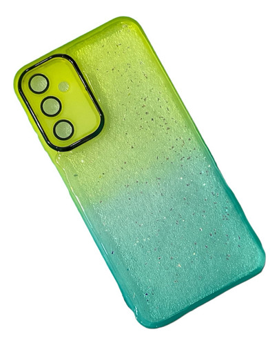 Funda Combinada Glitter + Vidrio Templado Para Samsung A24 