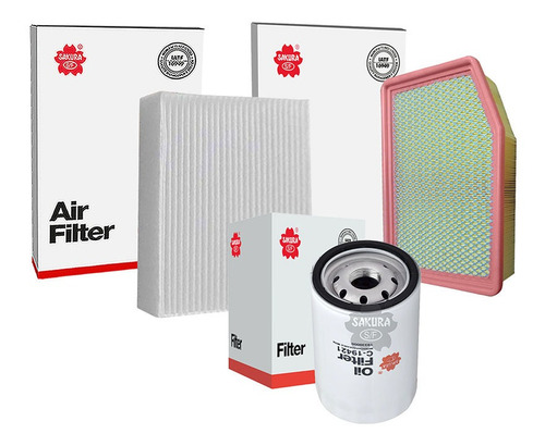 Kit Filtros Aceite Aire Cabina Gmc Sierra 1500 6.2l V8 2021