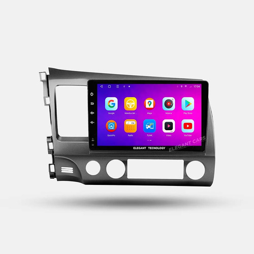 Autoradio Android Honda Civic 2006-2012 4+64gb 8core Qled