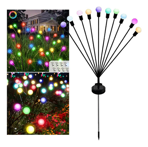 Lámparas De Césped Impermeables Con Forma De Luciérnaga Con