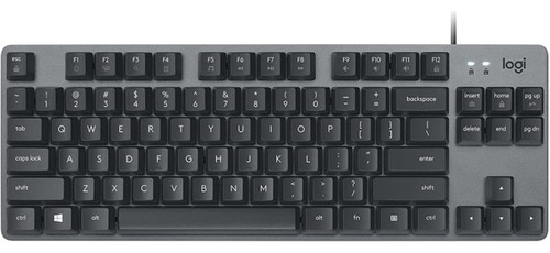 Teclado Mecánico Logitech K835 Tkl Negro Usb