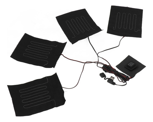 Calentador Eléctrico De Tela Usb Heating Pad Five