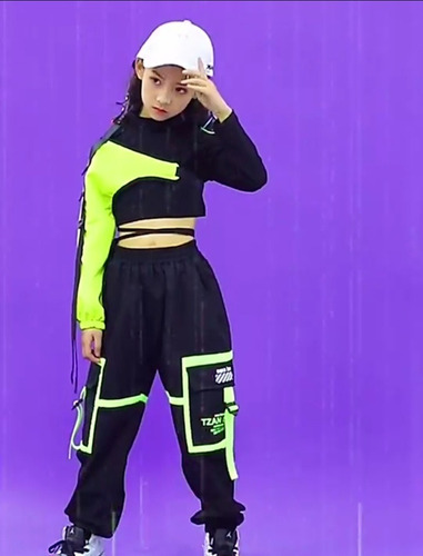 Hacemos Conjuntos O Solo Pantalon Para Escuela De Baile Verde Lima 8