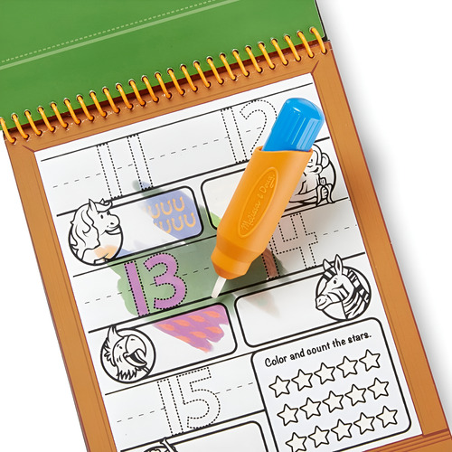 Colorea Con Agua Reutilizables Numeros Melissa And Doug