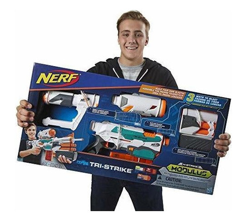 Arañas Nerf Modulus Tri-strike (exclusivo De Amazon)