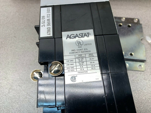New In Box Agastat 120v. 10-100 Sec. Timer E7014ad004 Ty Zzb