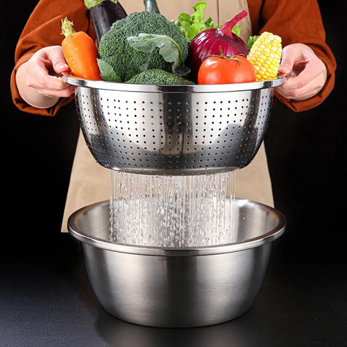 Colador De Cocina, Tazón De Sopa, Colador, Tazón For 22cm