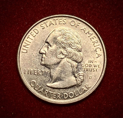 Moneda Cuarto De Dolar Estados Unidos Georgia 1999 Ceca D (Usado)