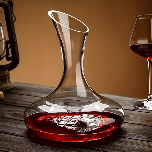 Decantador Para Vino Aireador Vino Aireador Decantador 1,5l Decantador Vino Aireador Vino Oxigenador De Vino Cristal Premium Jarra Para Vino Decantador Vino De Cristal Decantador Vino Pasteleriuscl