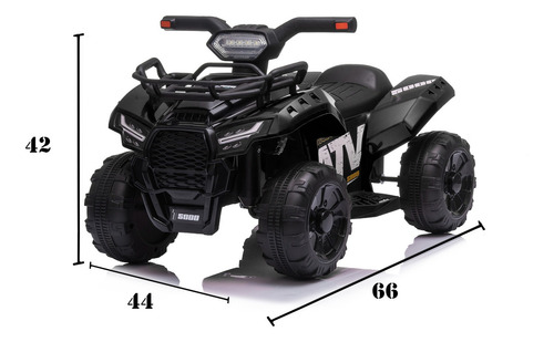 Quadriciclo Motorizado Infantil Elétrico Com Som E Farol Led