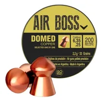 Comprar Balines Apolo Domed Cobreados 6.35 X200u - Aire Comprimido