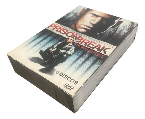 Dvd Box Prison Break - 1° Temporada Completa (Usado)