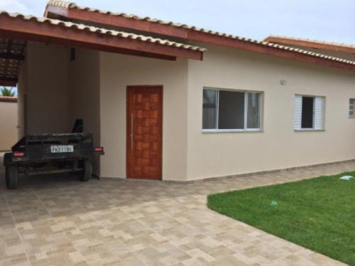 Imagem 14 de 14 de Bela Casa À 500 Mts Da Praia No Cibratel - Itanhaém 3825 Npc