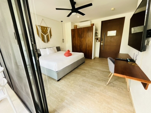 Estudio En Venta Tulum Con Terraza Privada ¡condominio Panoramic!