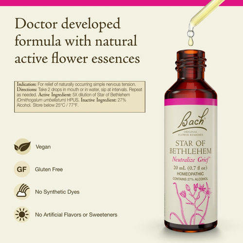 Essência Floral Bach Original Star Of Bethlehem 20ml