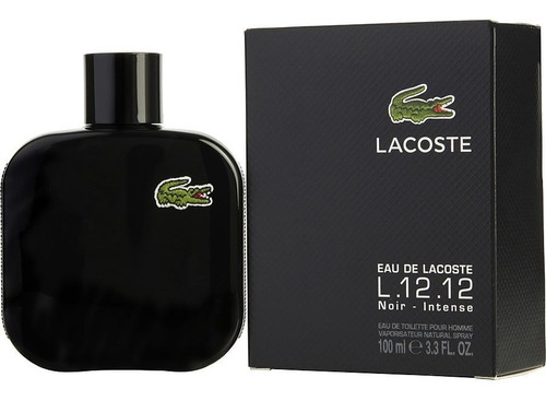 Perfume Hombre Eau Lacoste L.12.12 Noir Intense 100ml