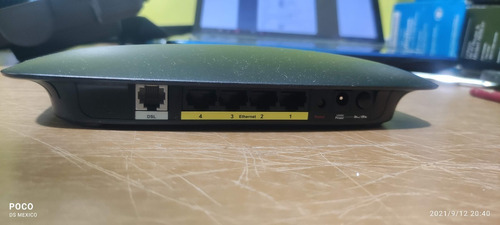 Módem Router Linksys Wag120n Adsl2 Cisco En Caja (Usado)