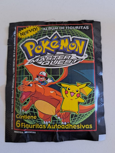 Sobre Figuritas Pokemon 2003