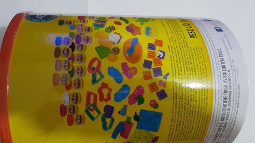 Imagen 5 de 10 de Play-doh Cubo Grande Con Muchos Accesorios Nuevo Imatoys