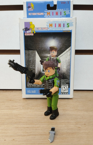 Figura Chris Redfield Resident Evil Code Veronica 7 Cm (Usado)