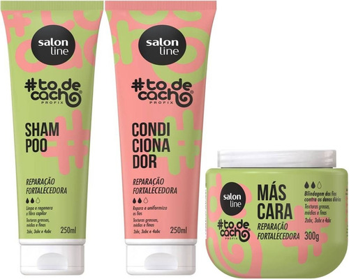 Kit Reparacao Fortalecedora Sh 250ml+cond250ml+mascara 300ml