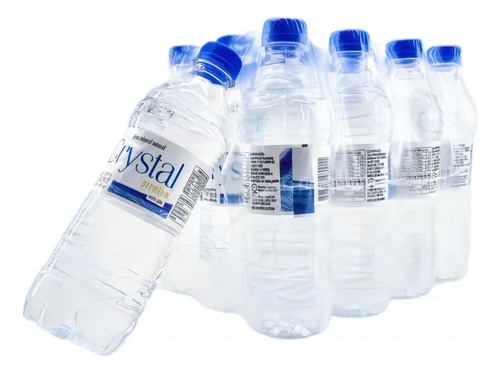 Água Crystal Mineral Sem Gás 500ml Garrafa Embalagem Atacado
