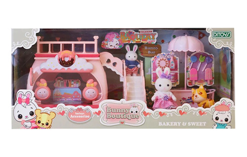 Bunny Boutique Set Bakery & Sweet Con Conejita Ditoys 2558