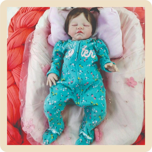 Bebe Reborn Arcelia 50 Cm Silicona Suave Realista