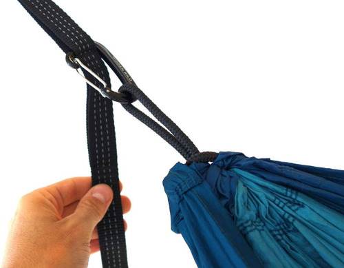 Hamaca Viajera Doble C/accesorios 2.85x2mts Hidden Wild