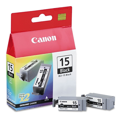 Cartucho Original Canon Bci-15bk Bci15 Bk I70 i80 Pixma ip90