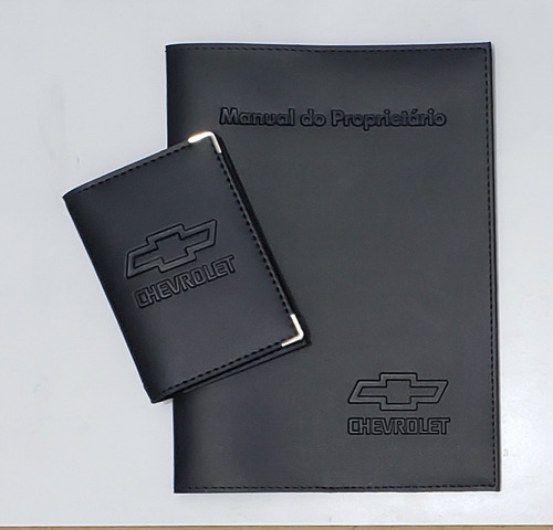 Imagem 1 de 6 de Kit Chevrolet Porta Manual E Porta Documentos