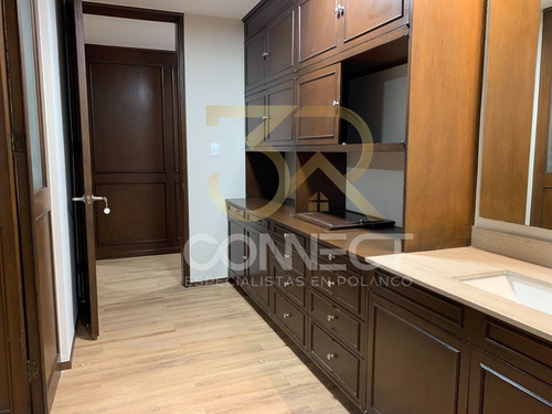 Departamento En Renta En Polanco 3r/2.5b/2e - Excelente Ubicación - 295m2