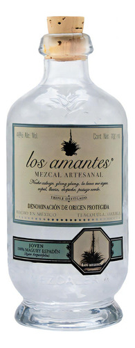 Mezcal Los Amantes Joven 700 Ml